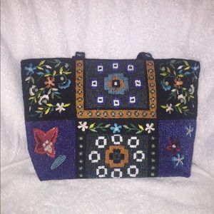 Purse with  beading & embroidery